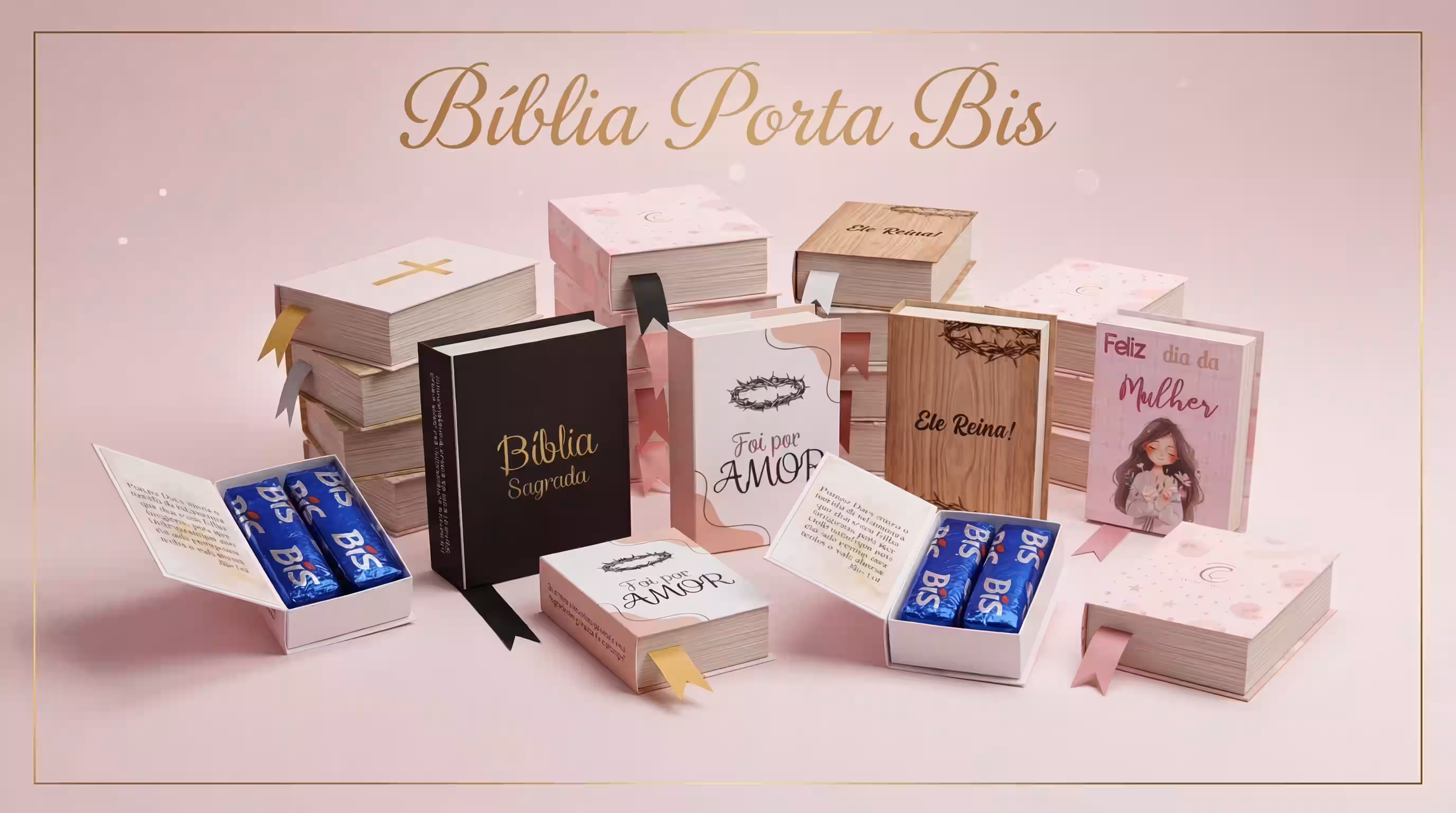 Kit Completo Bíblia Porta Bis
